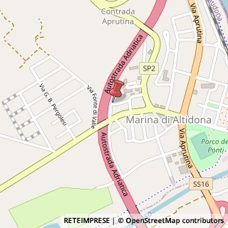 Mappa Via pietro mascagni 13, 63016 Altidona, Fermo (Marche)