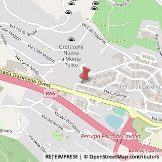 Mappa Via delle Caravelle, 1/D/5, 06127 Perugia, Perugia (Umbria)