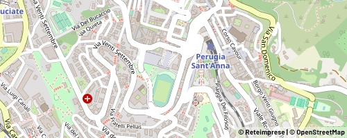 Mappa Perúgia