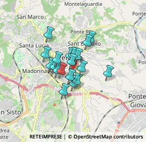 Mappa Viale Roma, 06121 Perugia PG, Italia (1.058)