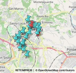 Mappa Viale Roma, 06121 Perugia PG, Italia (1.604)