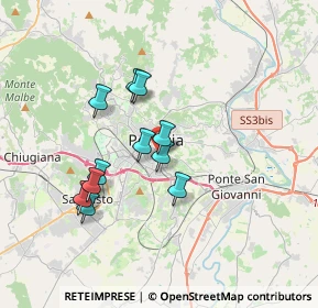 Mappa Viale Roma, 06121 Perugia PG, Italia (3.03182)