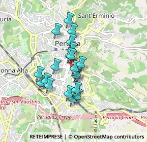 Mappa Viale Roma, 06121 Perugia PG, Italia (0.6795)