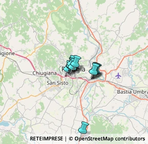 Mappa Viale Roma, 06121 Perugia PG, Italia (3.48545)
