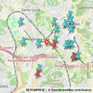Mappa Via Bellocchio, 06128 Perugia PG, Italia (1.152)