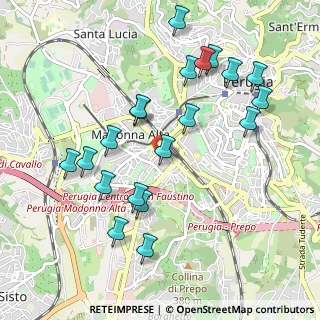 Mappa Via Bellocchio, 06128 Perugia PG, Italia (1.081)