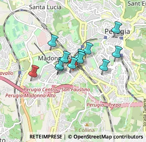 Mappa Via Bellocchio, 06128 Perugia PG, Italia (0.63333)