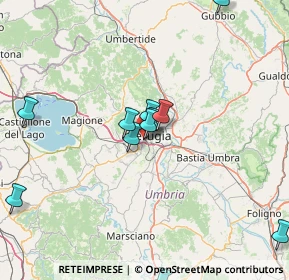 Mappa Via Bellocchio, 06128 Perugia PG, Italia (16.72091)