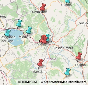 Mappa Via Bellocchio, 06128 Perugia PG, Italia (18.38182)