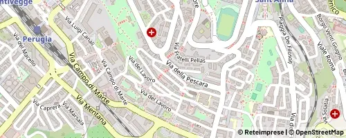 Mappa Perugia