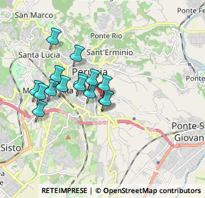 Mappa Borgo XX Giugno, 06121 Perugia PG, Italia (1.52133)