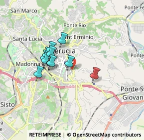 Mappa Borgo XX Giugno, 06121 Perugia PG, Italia (1.40273)