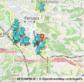 Mappa Borgo XX Giugno, 06121 Perugia PG, Italia (0.9915)