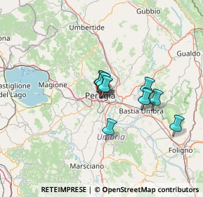 Mappa Borgo XX Giugno, 06121 Perugia PG, Italia (9.29182)