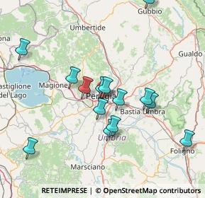 Mappa Borgo XX Giugno, 06121 Perugia PG, Italia (14.78857)