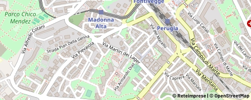 Mappa Perugia