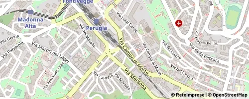 Mappa Perugia