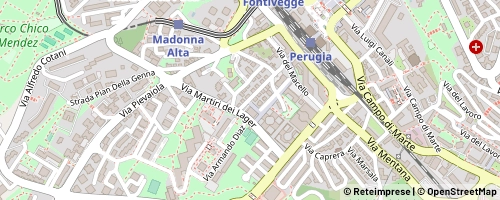 Mappa Perugia