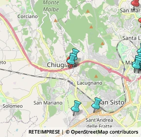 Mappa Via Fosse Ardeatine, 06073 Corciano PG, Italia (3.47529)