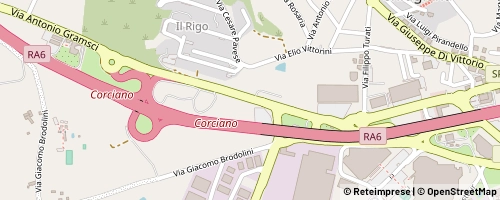 Mappa Corciano
