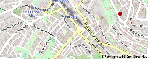 Mappa Perugia