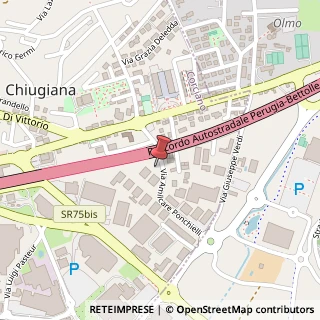 Mappa Via Amilcare Ponchielli, 30, 06073 Corciano, Perugia (Umbria)