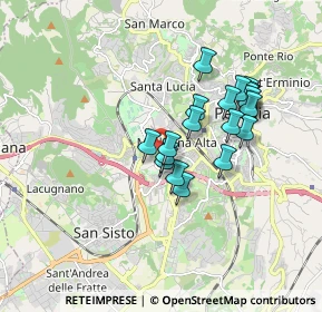 Mappa Vicinale, 06128 Perugia PG, Italia (1.534)