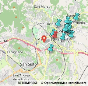 Mappa Vicinale, 06128 Perugia PG, Italia (1.92417)
