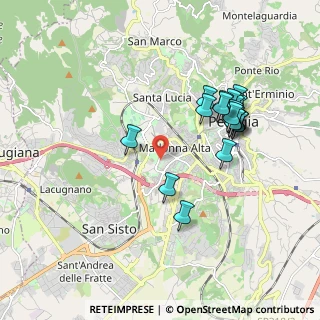 Mappa Centro Medico Spazio Salute, 06128 Perugia PG, Italia (1.915)