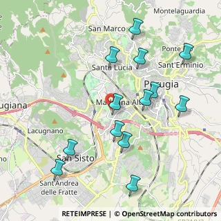 Mappa Vicinale, 06128 Perugia PG, Italia (2.22846)