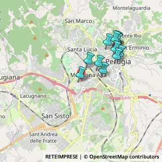Mappa Centro Medico Spazio Salute, 06128 Perugia PG, Italia (1.8475)