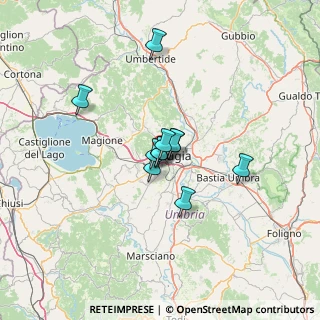 Mappa Vicinale, 06128 Perugia PG, Italia (8.38636)