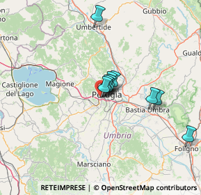 Mappa Centro Medico Spazio Salute, 06128 Perugia PG, Italia (17.5)