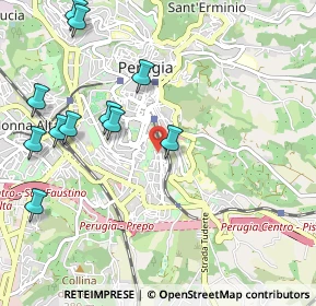 Mappa Via Giovanni Vailati, 06121 Perugia PG, Italia (1.24727)