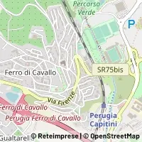 Karte Perugia