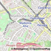 Hartă Perugia