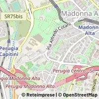 Karte Perugia