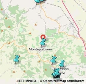 Mappa Via della Spinella, 53045 Montepulciano SI, Italia (6.846)