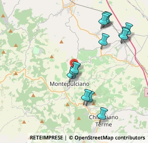 Mappa Via della Spinella, 53045 Montepulciano SI, Italia (4.33615)