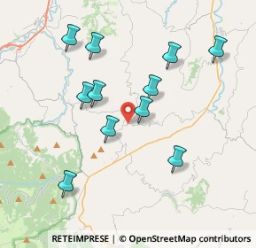 Mappa Contrada Santa Croce, 62026 San Ginesio MC, Italia (3.79727)