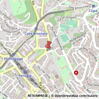 Mappa Via M. Angeloni, 52, 06124 Perugia, Perugia (Umbria)