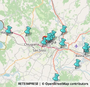 Mappa Via Cortonese, 06128 Perugia PG, Italia (8.18833)