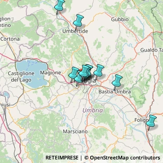 Mappa Via Cortonese, 06128 Perugia PG, Italia (10.28167)