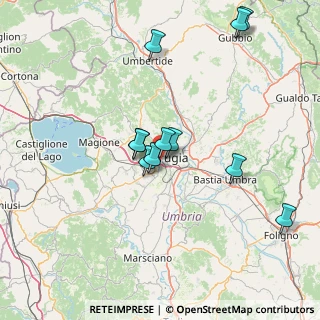 Mappa Via Cortonese, 06128 Perugia PG, Italia (14.24636)