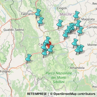 Mappa Località Servola, 62032 Camerino MC, Italia (16.90278)