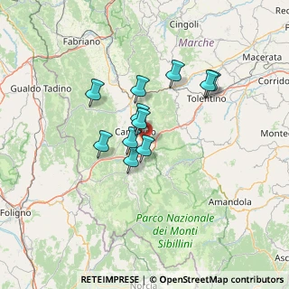 Mappa Località Servola, 62032 Camerino MC, Italia (10.57818)