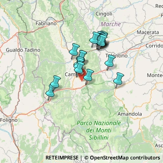 Mappa Località Servola, 62032 Camerino MC, Italia (11.9305)