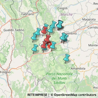 Mappa Località Servola, 62032 Camerino MC, Italia (10.531)