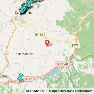 Mappa Località Servola, 62032 Camerino MC, Italia (4.0815)