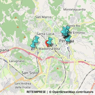 Mappa Via Girolamo Tilli, 06127 Perugia PG, Italia (1.56636)